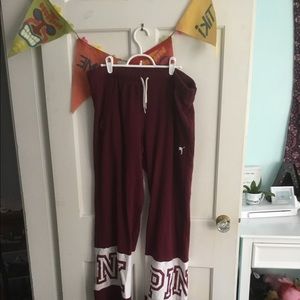 Pink size large sweatpants🌺